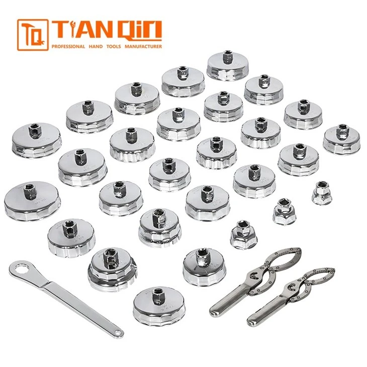 31pcs Oil Filter Wrench Set(45#steel) factory 31pcs Oil Filter Wrench Set(45#steel) factory