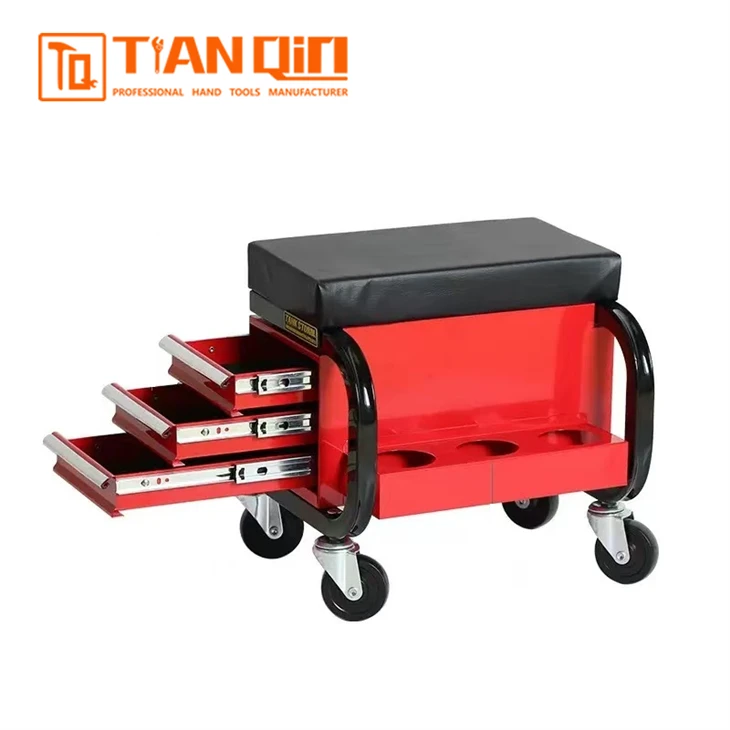 Car Detailing Three-tier Tool Stool