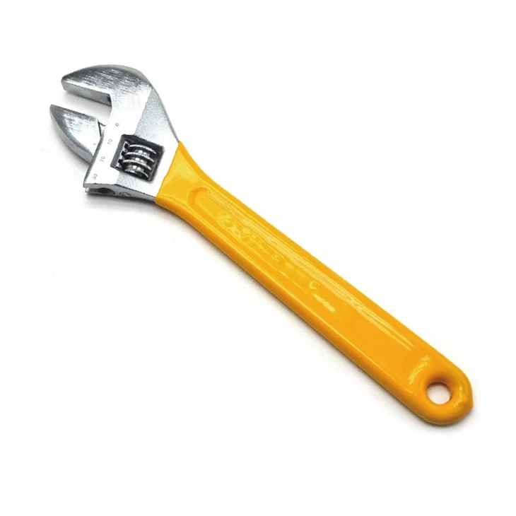 Two-color Adjustable Wrench With Plastic Handle suppliers Two-color Adjustable Wrench With Plastic Handle suppliers