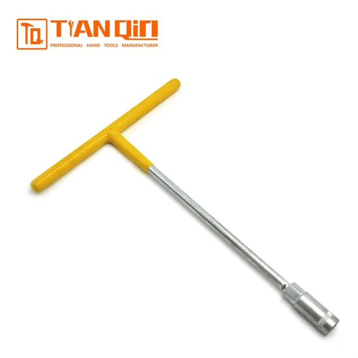 T-socket Wrench (coated With Plastic) (Galvanized) T-socket Wrench (coated With Plastic) (Galvanized)
